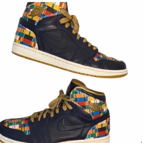 Nike 1 Retro High Air Jordan (RTTG) Multicolor - Picture 4 of 16